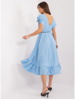 Sukienka MI SK 59101.31 jasny niebieski