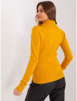 Sweter PM SW R3634.99 ciemny żółty