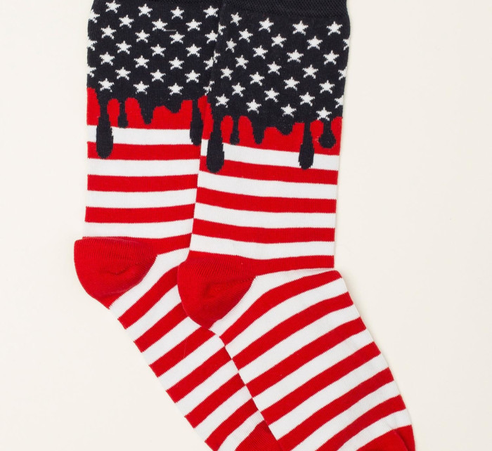 Ponožky WS SR model 14835944 bílé a červené - FPrice