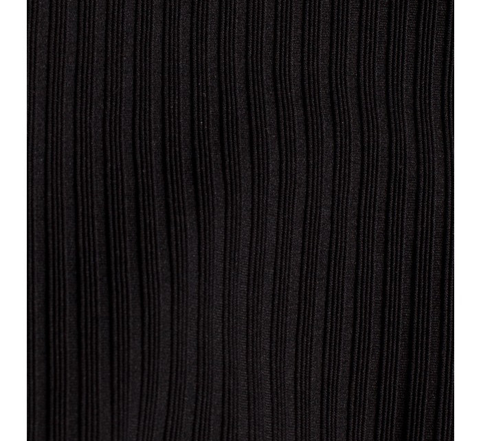 Maxi šaty s rozparkem na  černé model 18002980 - Moe