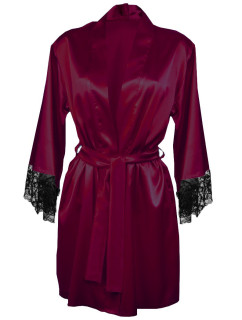 Housecoat model 18226760 Crimson - DKaren