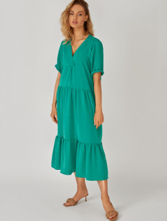 Kolorli Dress Lou Emerald Green