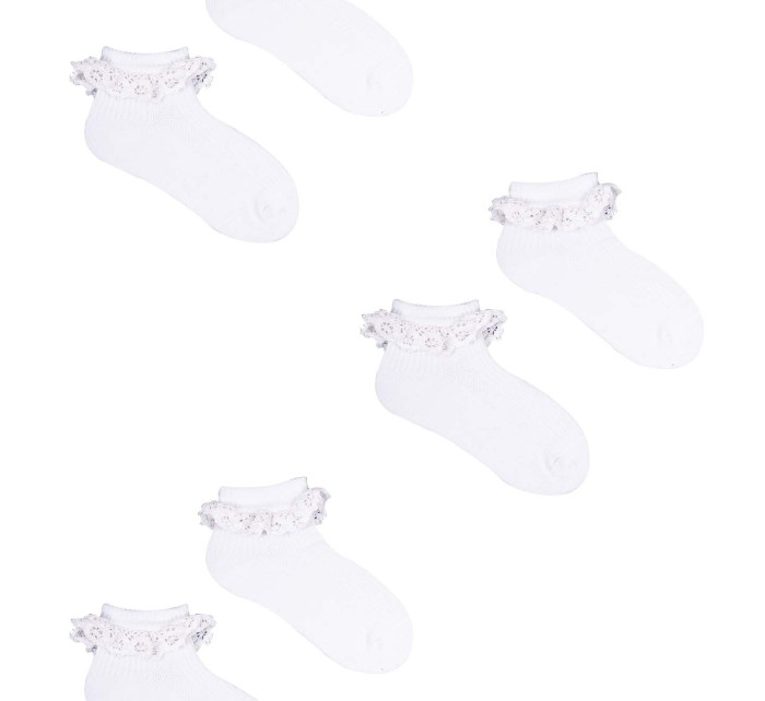 Bavlněné ponožky  Cuff 3pack White model 17179169 - Yoclub