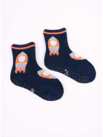 Chlapecké bavlněné ponožky proti s ABS vzorem Barvy 3pack Vícebarevné model 18573136 - Yoclub