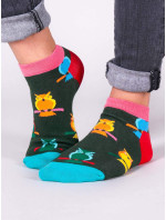 Kotníkové bavlněné ponožky Vzory Barvy Vícebarevné model 17179283 - Yoclub