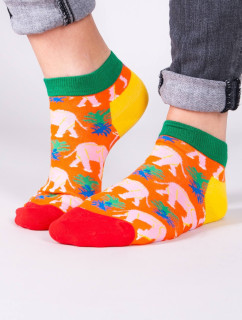 Yoclub Členkové vtipné bavlnené ponožky Vzory Farby SKS-0086U-A300 Viacfarebné