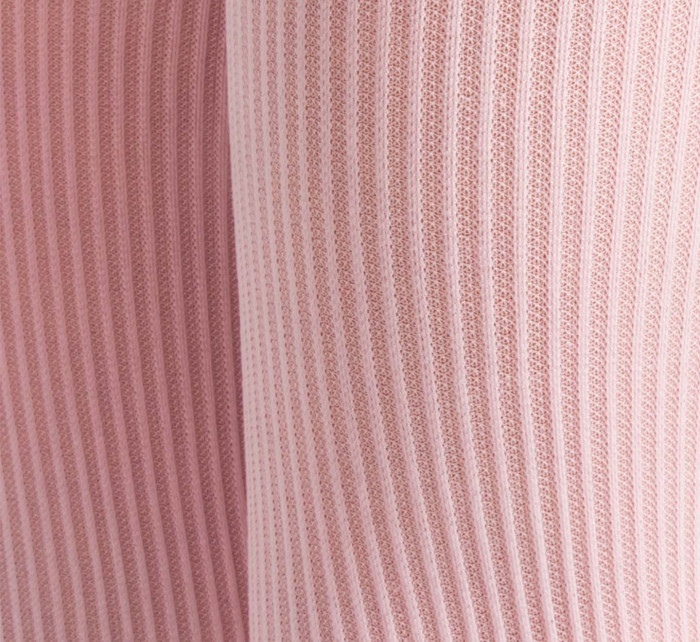 Yoclub Dívčí neprůhledné punčocháče z mikrovlákna 40 Den se vzorem RAM-0116G-4640 Pink