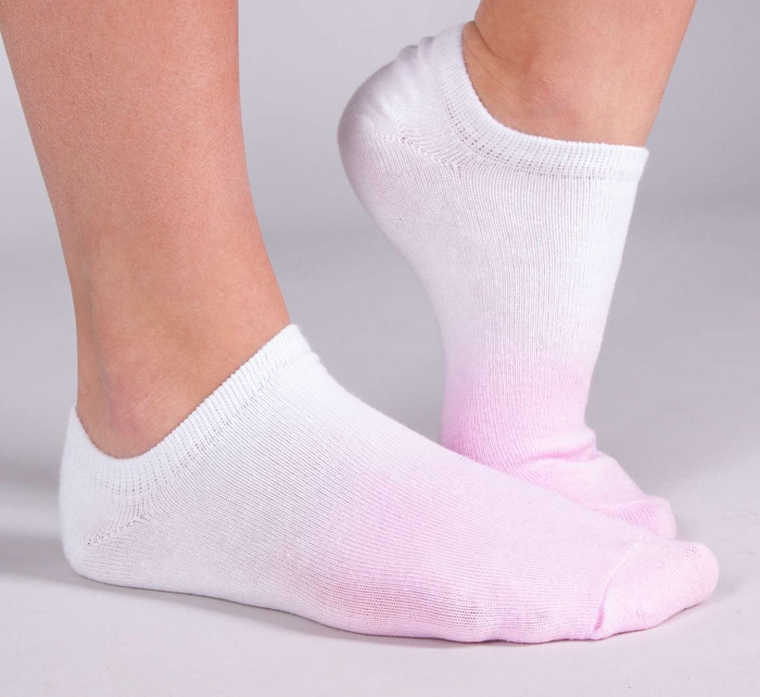 Yoclub Dievčenské členkové bavlnené ponožky Tie Dye 3-Pack SKS-0090U-0000 Multicolour