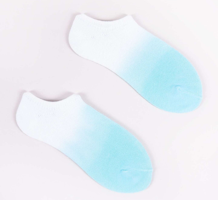 Yoclub Dívčí kotníkové bavlněné ponožky Tie Dye 3-Pack SKS-0090U-0000 Multicolour