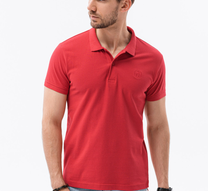 Polo trička model 18413952 Červená - Ombre
