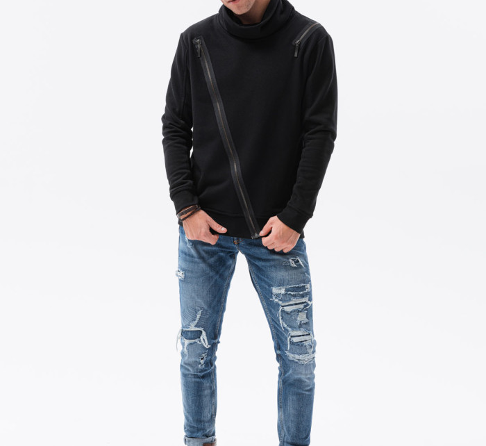 Ombre Sweatshirt B1364 Black