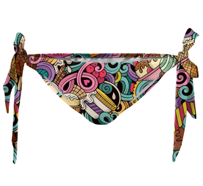 Aloha From Deer Love Thy Ice Cream Bikini Bows Bottom WBBB AFD353 Multicolour