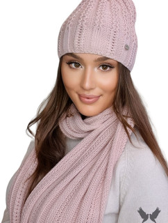 Set čepice a šátek model 17949036 Růžová - Kamea