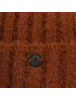 Dámská čepice a šála Set model 17956652 hnědá - Art of polo