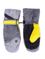 Dětské zimní lyžařské rukavice Yoclub REN-0234C-A110 Grey