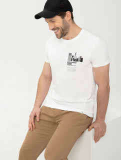 Volcano T-shirt T-Luminary M02014-S23 White