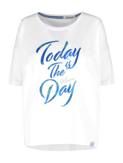 Volcano T-shirt T-Today L02144-S23 White