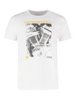 Volcano T-shirt T-Travel M02011-S23 White
