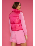 Bundy model 18675629 prošívaná vesta růžová - Monnari
