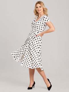 Šaty  Dots Black/White model 18455211 - LOOK MADE WITH LOVE