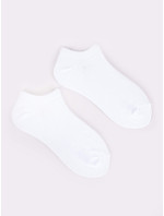 6Pack Základní kotníkové bílé ponožky model 18629585 White - Yoclub