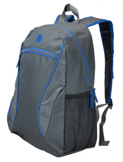 Semiline Backpack J4917-3 Grey/Navy Blue