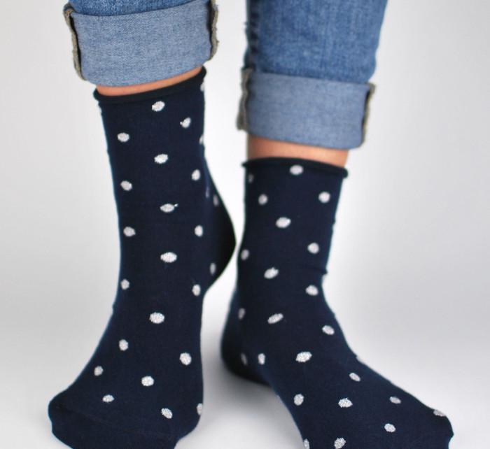NOVITI Ponožky SB015-W-02 Navy Blue