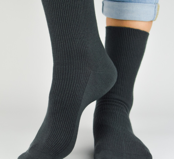 NOVITI Ponožky SB030-M-04 Graphite Melange