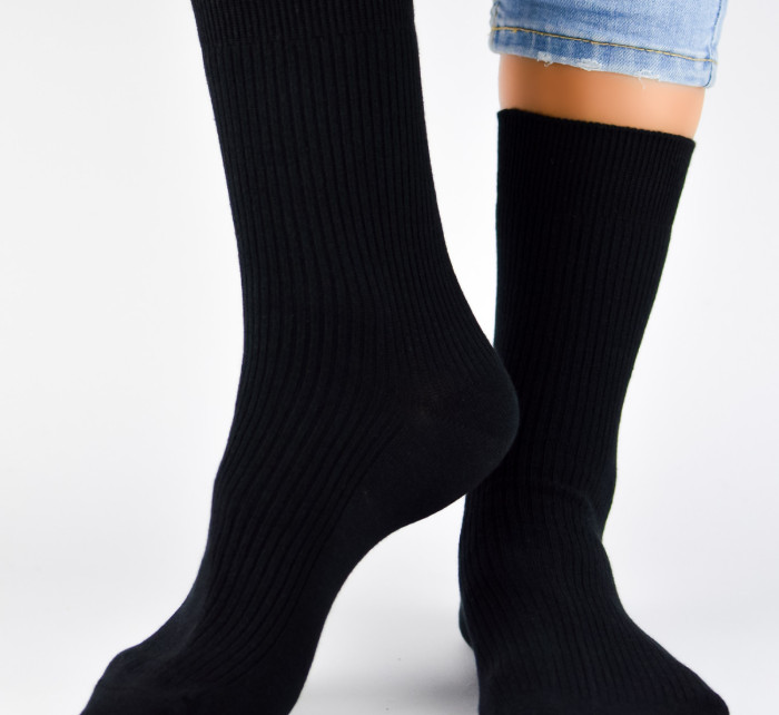 NOVITI Ponožky SB041-M-01 Black