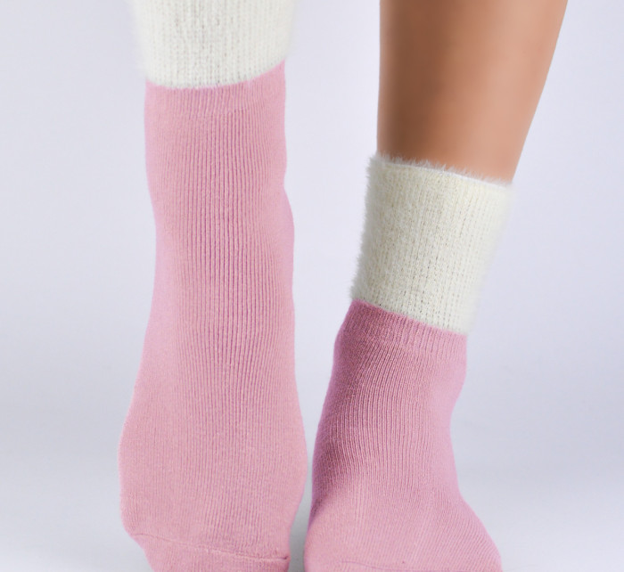 NOVITI Ponožky SF001-W-03 Dirty Pink
