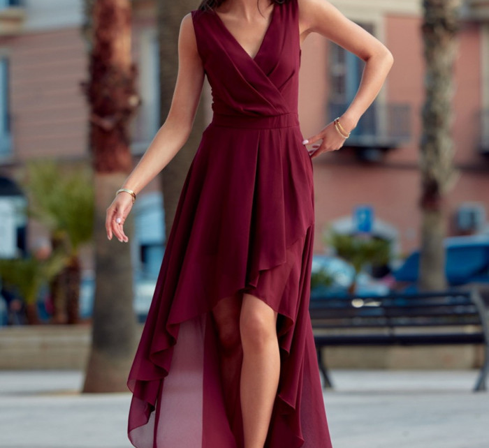 Roco Dress SUK0424 Crimson