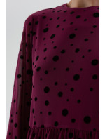 Monnari Dresses Girl's Dress Made Of Transparent Fabric Multi Purple
