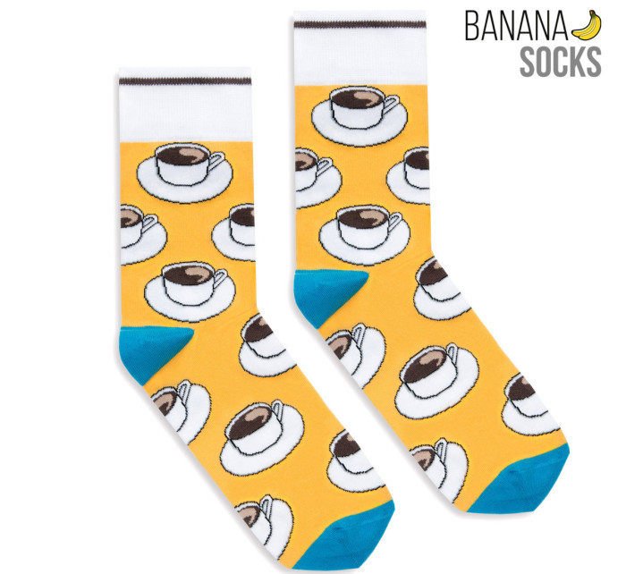 Banana Socks Ponožky Classic Coffee