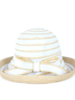 Art Of Polo Hat Cz23160-1 Light Beige/White