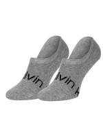Calvin Klein Ponožky 701218713001 Bílá/šedá