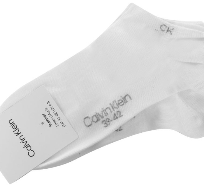 Calvin Klein Ponožky 701218707002 Bílá