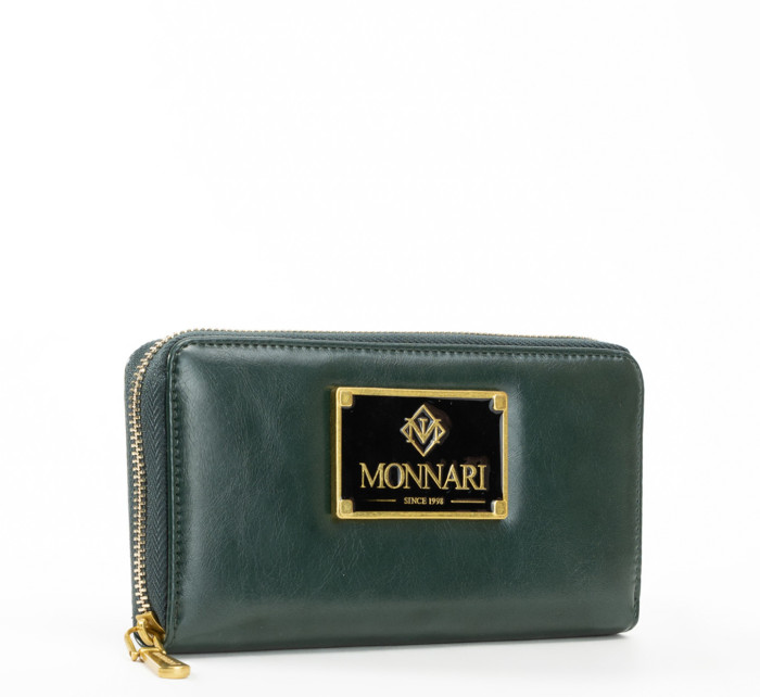 Monnari Wallets Classic Women's Wallet With A Pattern Green