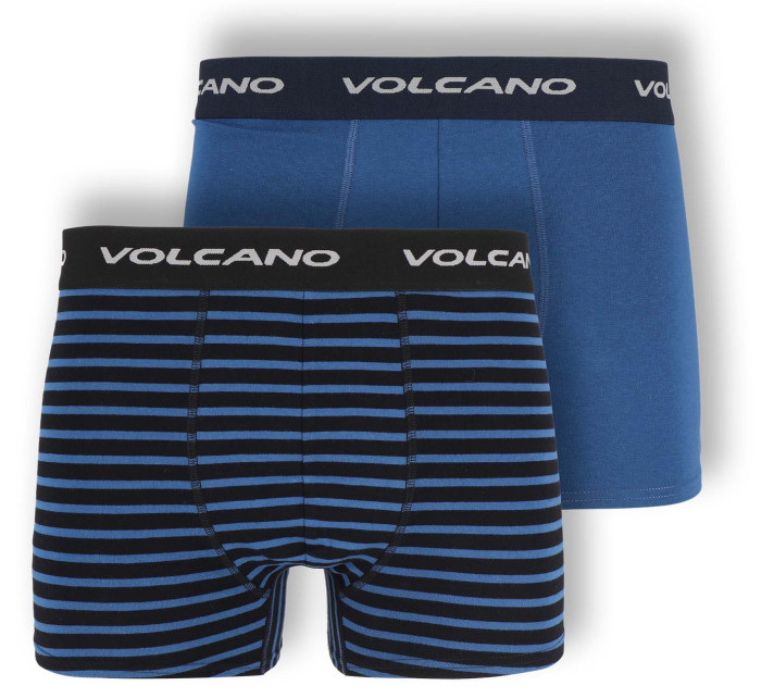 Volcano 2Pack Boxerky U-BOXER Modrá/modré pruhy