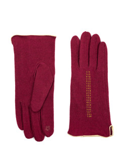Art Of Polo Gloves rk23348-2 Dark Red/Gold