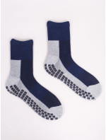 Yoclub Ponožky do polovice lýtka s ABS 2-pack SKA-0131U-AA0A-002 Multicolour
