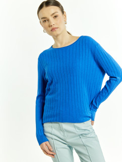 Monnari Jumpers & Cardigans Women's Ribbed Sweater Blue