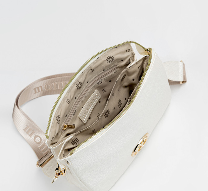 Monnari Bags Dámská kabelka s logem značky Monnari Multi White