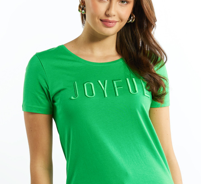 Monnari T-Shirts Women's Short Sleeve T-Shirt Green