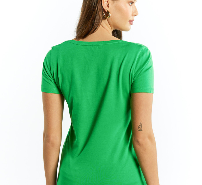 Monnari Trička Dámské tričko s krátkým rukávem Green