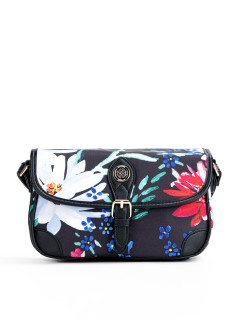 Monnari Bags Women's Bag With Floral Pattern Multi Black