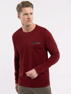 Volcano Long Sleeve T-Shirt L-Mono Red