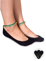 Yoclub Ponožky s ozdobným náramkom 3-Pack P2 Black