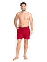 Yoclub Plavky Pánske plážové šortky Maroon