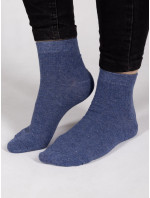 Dívčí ponožky hladké se nití 3pack Navy Blue model 20077677 - Yoclub