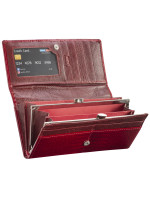 Kožená peněženka RFID model 16644526 Červená - Semiline